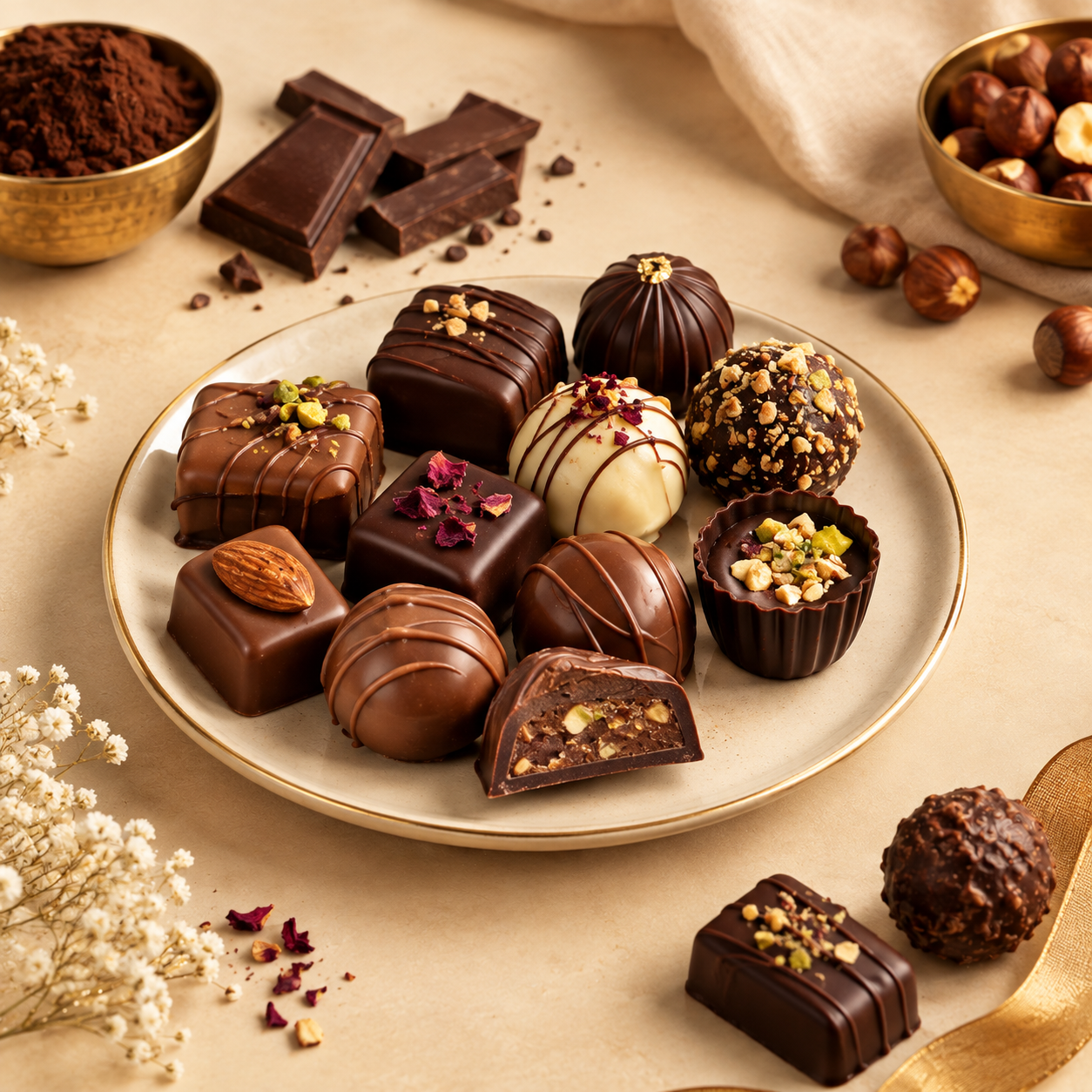Chocolates from Pris Kitchen